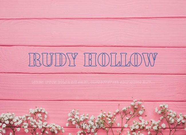 Rudy Hollow example